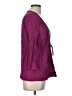 Jaclyn Smith Purple 3/4 Sleeve Blouse Size L - photo 4