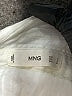 MNG 100% Cotton Ivory Long Sleeve Button-Down Shirt Size 8 - photo 7