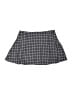 Zara 100% Elastane Plaid Gray Skort Size 8 - 9 - photo 1