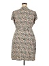 Nine West Print Tan Casual Dress Size XXL - photo 2