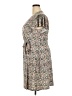 Nine West Print Tan Casual Dress Size XXL - photo 5