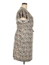 Nine West Print Tan Casual Dress Size XXL - photo 4