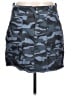 Democracy Camo Blue Denim Skirt Size 10 - photo 1