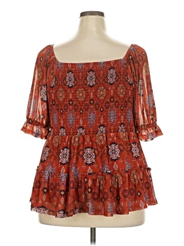 Maurices 3/4 Sleeve Blouse (view 2)