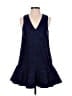 Keepsake 100% Polyester Paisley Blue Cocktail Dress Size XS - photo 1