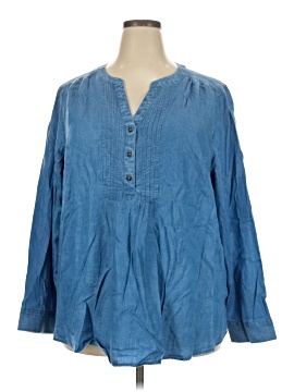Croft & Barrow Long Sleeve Blouse