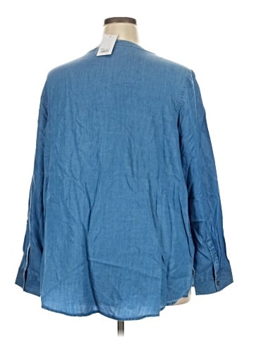 Croft & Barrow Long Sleeve Blouse (view 2)