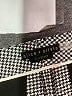 Alice + Olivia Houndstooth Gray Shorts Size 8 - photo 3
