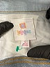 Lularoe Color Block Blue Denim Jacket Size S - photo 6