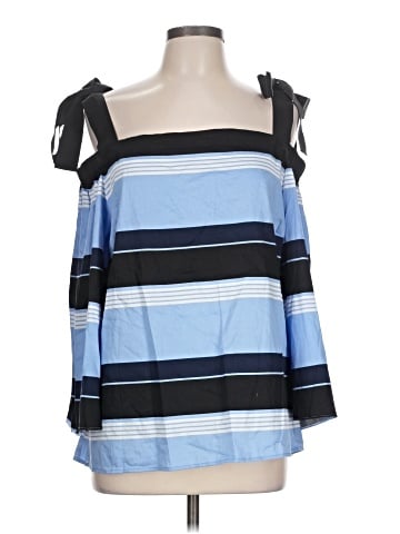 7th Avenue Design Studio New York & Company 3/4 Sleeve Blouse (view 1)