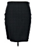 Max Studio Plaid Black Formal Skirt Size XL - photo 1