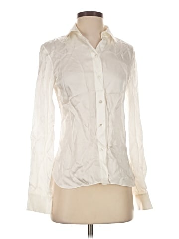 Theory Long Sleeve Blouse (view 1)