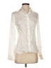 Theory 100% Viscose Ivory Long Sleeve Blouse Size P (petite) - photo 1