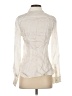 Theory 100% Viscose Ivory Long Sleeve Blouse Size P (petite) - photo 2