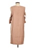 JOA Solid Tan Casual Dress Size XS - photo 2