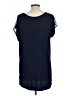 Cha Cha Vente 100% Polyester Blue Short Sleeve Top Size L - photo 2