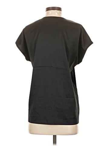 Lafayette 148 New York Short Sleeve Blouse (view 2)