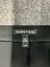 Eileen Fisher 100% Silk Solid Black Track Pants Size L - photo 7