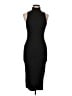 Zara Solid Black Cocktail Dress Size L - photo 1