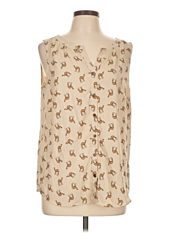 Croft & Barrow Sleeveless Blouse (view 1)