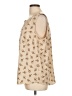 Croft & Barrow 100% Polyester Tan Sleeveless Blouse Size L - photo 5