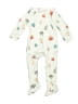 TOBY Print Ivory Long Sleeve Onesie Size 0-3 mo - photo 2