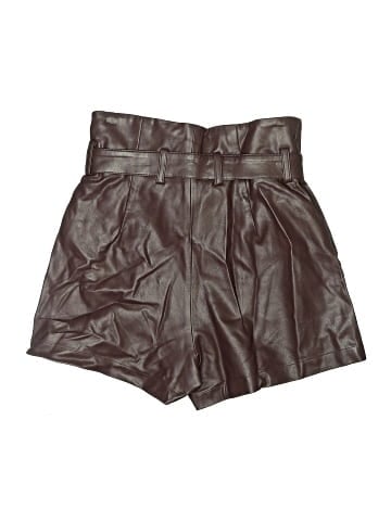 Amanda Uprichard Faux Leather Shorts (view 2)