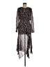 Veronica Beard 100% Silk Paisley Black Casual Dress Size 6 - photo 1