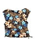 Lands' End Blue Swimsuit Top Size 6 - photo 2