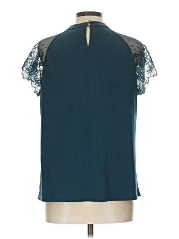 Worthington Short Sleeve Blouse (view 2)