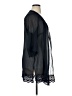 Cj Banks 100% Polyester Black Kimono Size 1X - photo 4