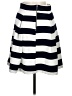 Altar'd State Stripes White Casual Skirt Size M - photo 2