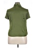 Kasper 100% Polyester Green Short Sleeve Blouse Size 14 - photo 2