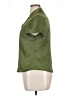Kasper 100% Polyester Green Short Sleeve Blouse Size 14 - photo 5