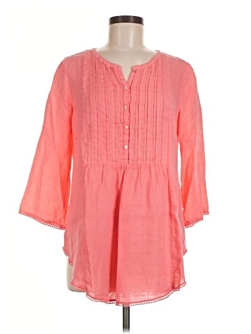 Calypso St. Barth 3/4 Sleeve Blouse (view 1)
