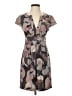 BCBGMAXAZRIA Print Gray Casual Dress Size XS - photo 1