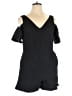 Elevenses 100% Cotton Solid Black Romper Size 14 - photo 1