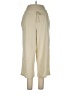 MNG 100% Cotton Solid Ivory Casual Pants Size L - photo 1