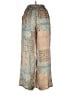 DRA 100% Polyester Paisley Teal Casual Pants Size L - photo 2