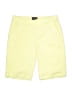 NYDJ Solid Yellow Shorts Size 0 - photo 1