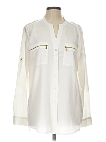 Calvin Klein Long Sleeve Blouse (view 1)