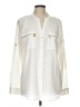 Calvin Klein 100% Polyester Ivory Long Sleeve Blouse Size L - photo 1