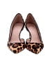 J.Crew 100% Leather Animal Print Brown Heels Size 9 - photo 2