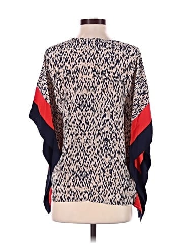 Akiko 3/4 Sleeve Silk Top (view 2)