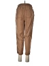 Ann Taylor LOFT Solid Brown Casual Pants Size L (estimated) - photo 2