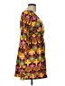 Judith March Print Brown Cocktail Dress Size L - photo 4