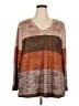 BLOOMCHIC Brown Long Sleeve Top Size 18 - 20 - photo 1
