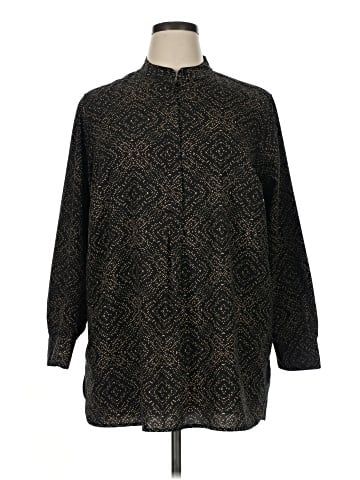 Lauren by Ralph Lauren Long Sleeve Blouse (view 1)