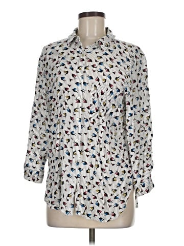 grand & greene 3/4 Sleeve Button-Down Shirt (view 1)
