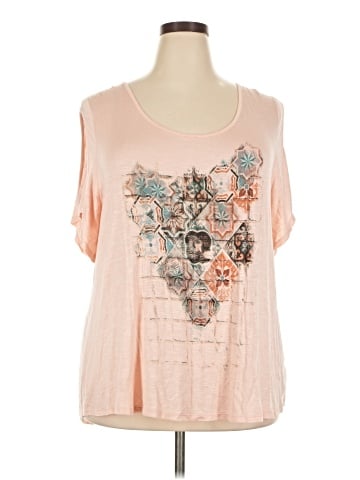 Jessica Simpson Short Sleeve Top (view 1)